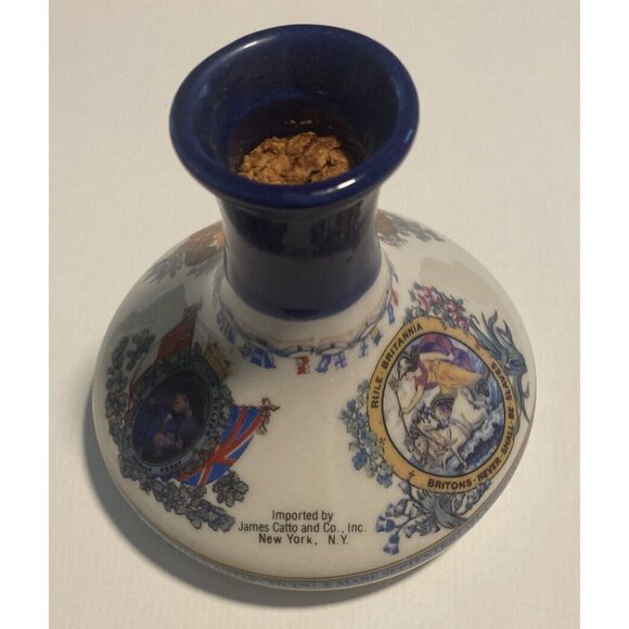 Vint. Mini Bottle Shot British Navy Pusser's Original w Stuck Cork Grandpa core - Picture 3 of 9